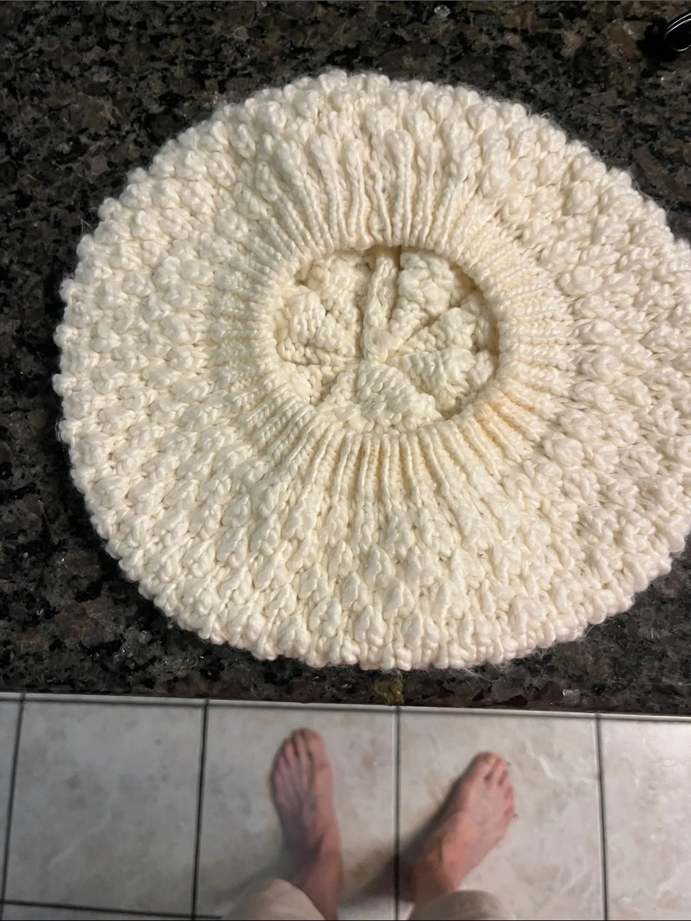 Old Navy Cream Knit Beanie NWT